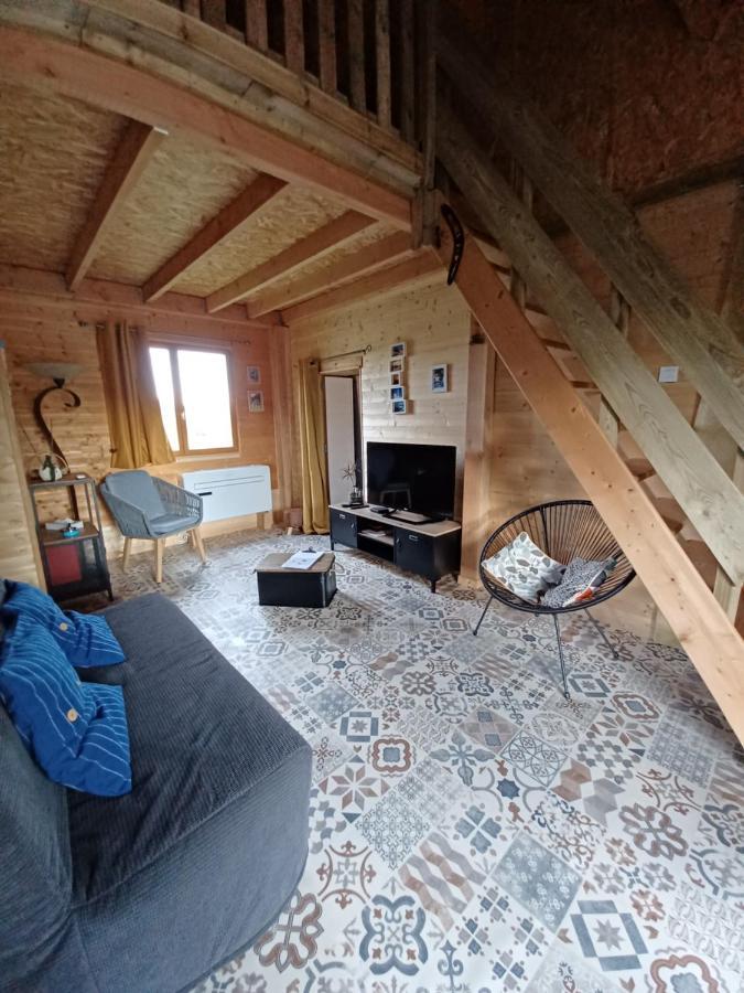 Chalet Chaleureux Avec Parking Garage Motos, Velos La Chapelle-aux-Chasses Ngoại thất bức ảnh