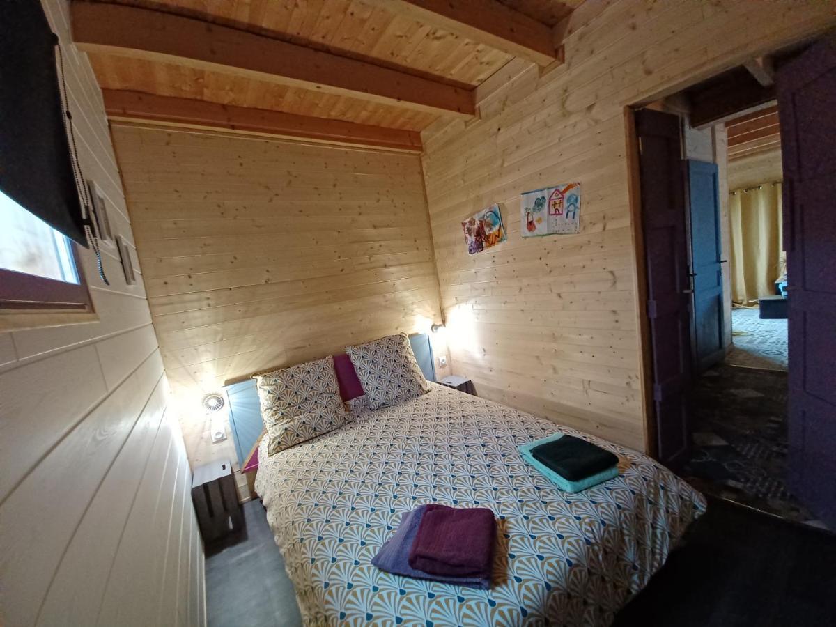 Chalet Chaleureux Avec Parking Garage Motos, Velos La Chapelle-aux-Chasses Ngoại thất bức ảnh